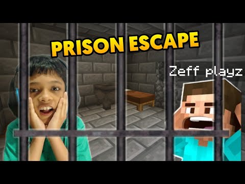 PRISON ESCAPE with BROTHER in MINECRAFT