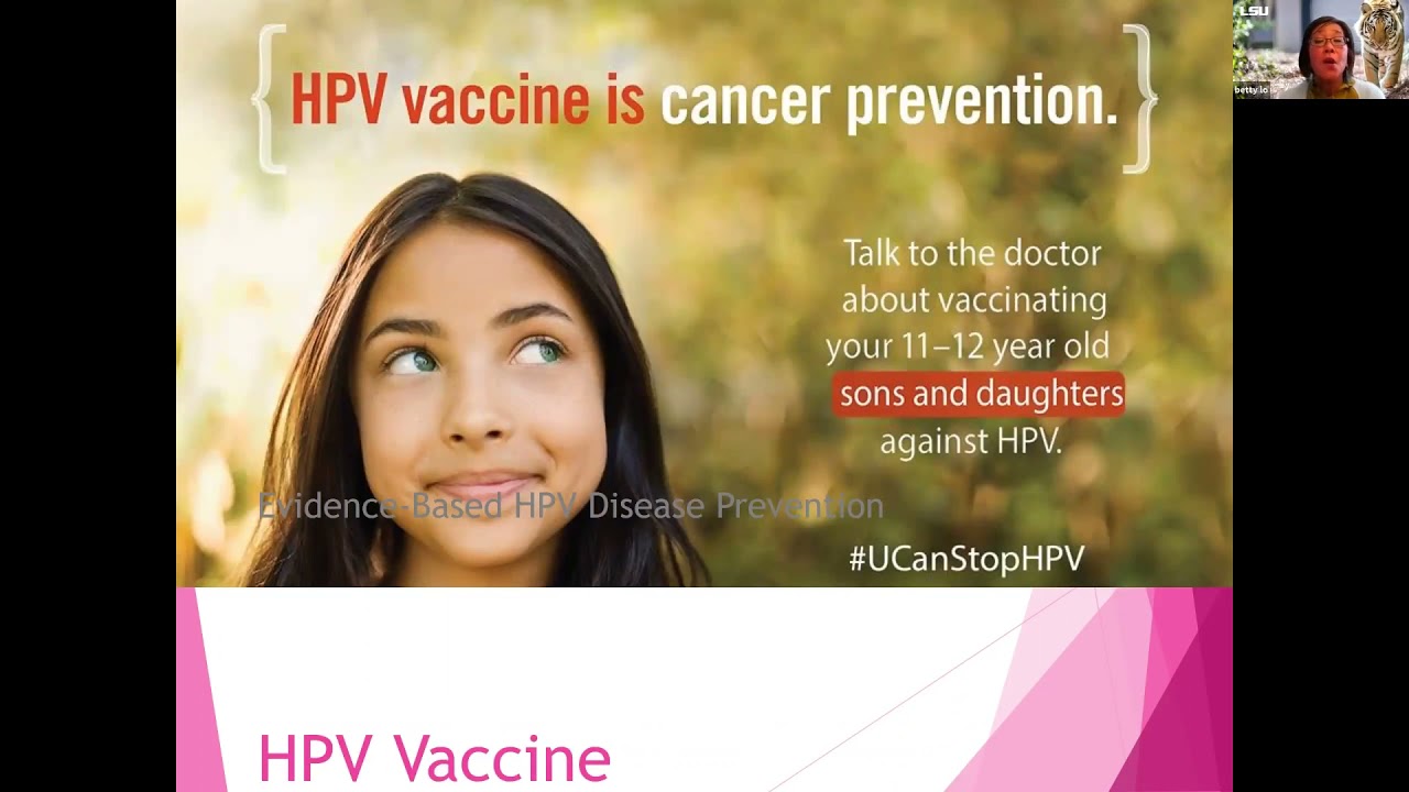 HPV webinar series- Giving a Strong Provider Recommendation 6-17-21