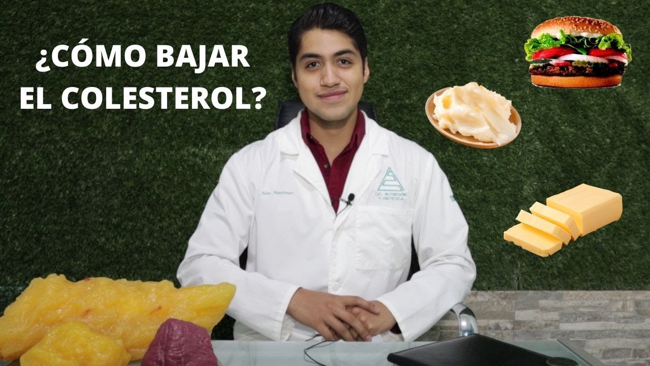 Cómo bajar el colesterol.