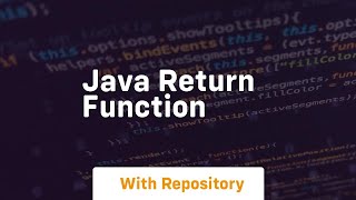 java return function Wealth