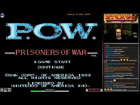 P.O.W.: Prisoners of War прохождение (U) | Игра на (Dendy, Nes, Famicom, 8 bit) 1988 Стрим HD RUS