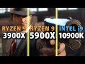 AMD Ryzen 9 5900X vs 3900X vs Intel i9-10900K