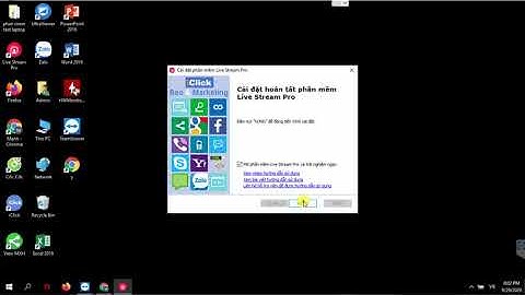 Hướng dẫn cài đặt live stream