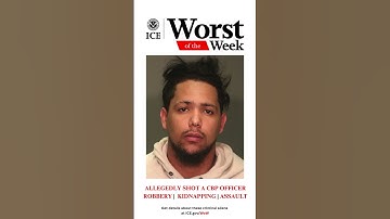 Check out some of the worst criminal alien offenders ICE arrested last week.