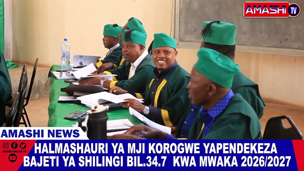 HALMASHAURI YA MJI KOROGWE YAPENDEKEZA BAJETI YA SHILINGI BIL 34.7  KWA MWAKA 2026/2027