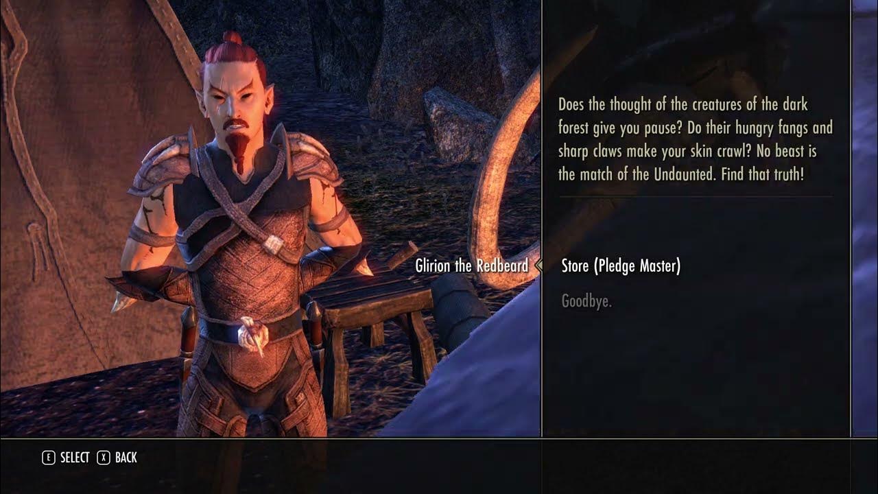 Eso How To Get Undaunted Skill Line How to get the Undaunted skill line starter quest and pledge master