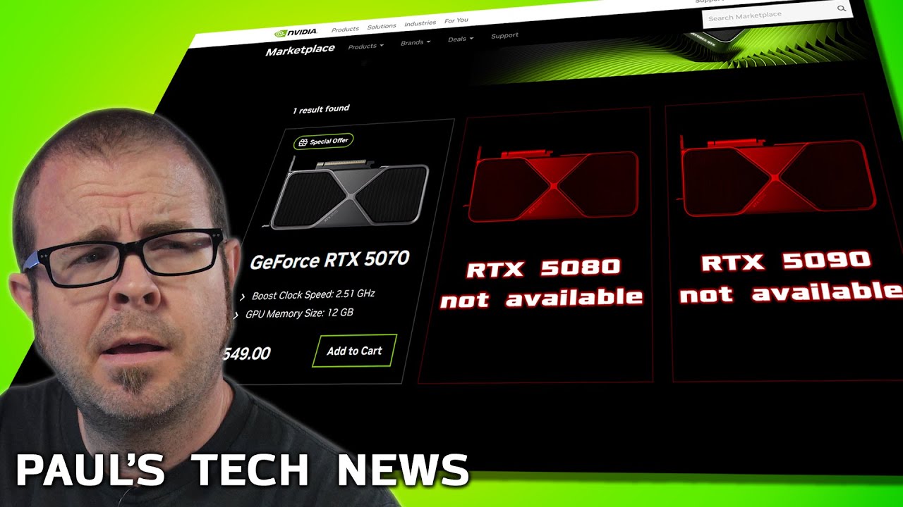 Disappearing RTX 50 GPUs…