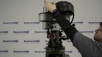 Tree 2UVR 10.5" x 42" Vertical Milling Machine, Vintage