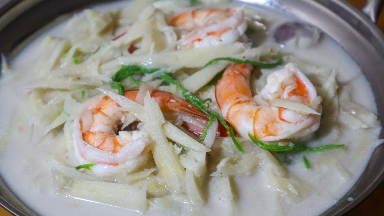 หน่อไม้ต้มกะทิ เมนูเด็ดจากปักษ์ใต้ ไม่ขม เข้มข้นกลมกล่อม หรอยจังฮู้