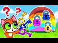 Doors Challenge🚪 What’s Behind the Mystery Doors? ✨🗝️ Funny Kids Story | SUBSCRIBE ♥️