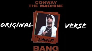 Eminem - "BANG" (Original Verse) (MGK & Joe Budden Diss & Mac Miller Shout Out)