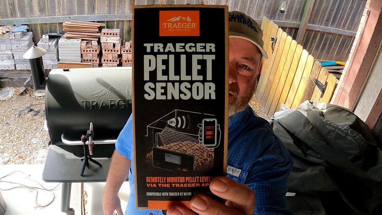 Don't Run Out of Pellets During a Cook! How to install the Traeger Pellet Sensor! #traegergrills