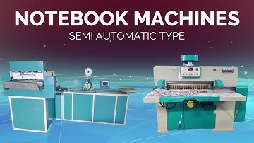 Notebook Making Business | Super Fast Automatic Machine | कॉपी नोटबुक बनाने का उद्योग |