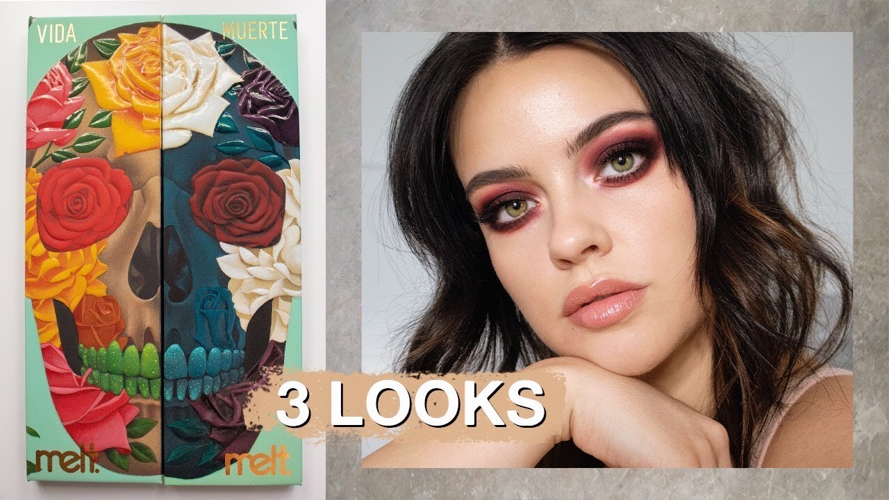 3 образа с использованием палеток Melt Cosmetics Amor Eterno | Джулия Адамс