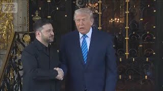 米ウクライナ首脳会談　トランプ大統領　領土問題「非常に難しい」(2025年12月29日)