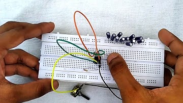DUAL FLASHING LED CIRCUIT USING 555 TIMER ON BREADBOARD ll ELECTRONIC PROJECT ll ABHI TECHNICAL