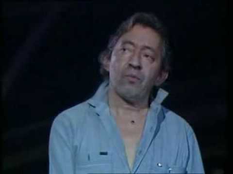 Gainsbourg - Sorry Angel 1988 (LIVE)