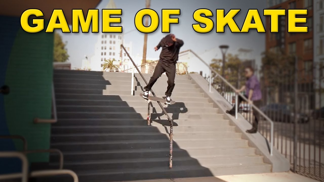 Игра в скейтбординг на 16 ступенек — это безумие!
