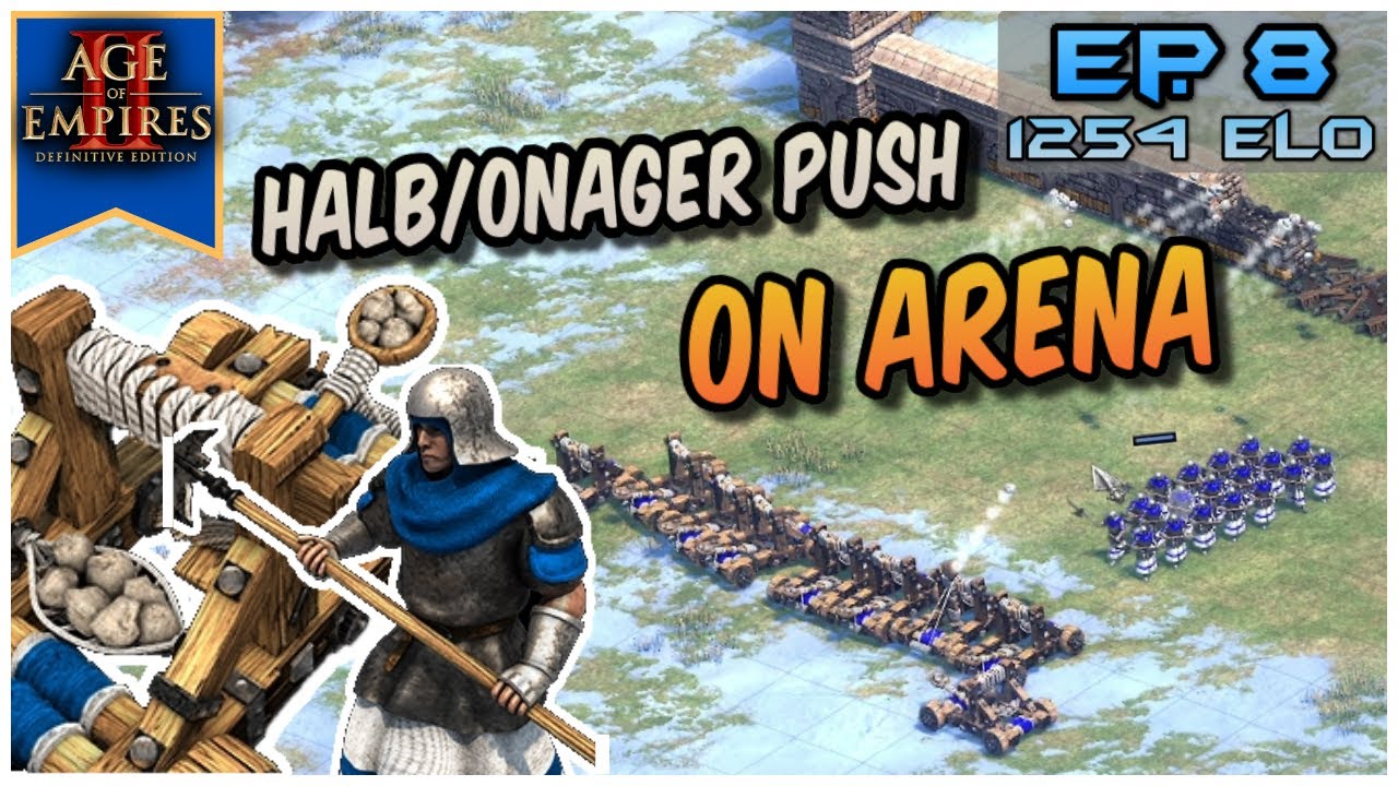 Trying out the HALBERDIER ONAGER PUSH | Celts vs Indians | Road to Glory Ep. 8 | AoE 2 DE