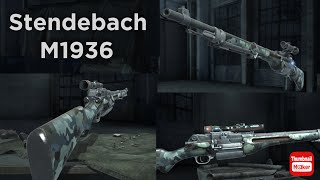 WORLD WAR HEROES. Stendebach M 1936. Introduction video for each weapon.