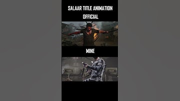 Salaar Title Animation | Element 3D | After Effects | AK Motions
