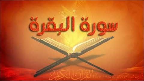 سورة البقرة بصوت الشيخ زكي داغستاني رحمه الله