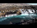 Hraunfossar Island April 2012