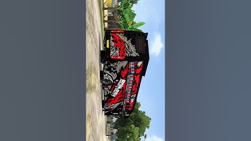 New Zedone Mod For Bus Simulator Indonesia🤩New Bus Mod #bussidmod