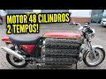 AGORA NASA VEM! MOTO 2 TEMPOS COM 48 CILINDROS! INCRÍVEL