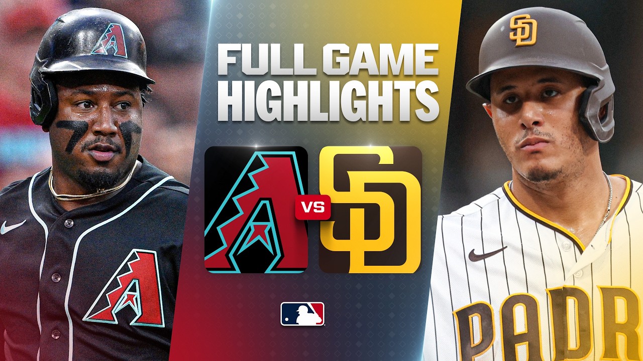 [MLB] 애리조나 다이아몬드백스 7 : 10 샌디에이고 파드리스 경기 결과·하이라이트
