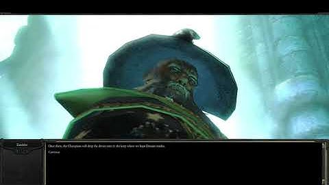 Divinity II: Flames of Vengeance - Zandalor removes Aleroth shield