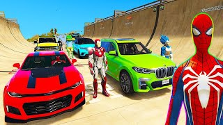 Wasted Spider-man Car Racing #6th 🏎 #gaming #viralvideo