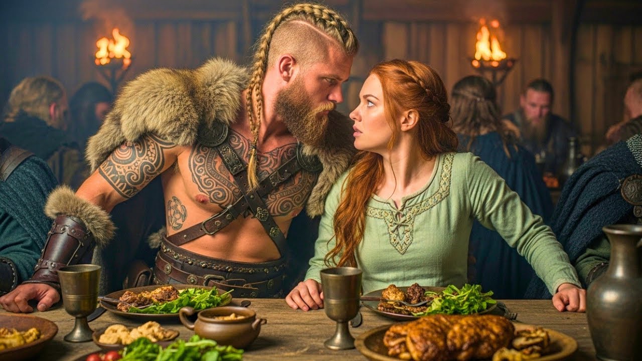 EA STĂTEA SINGURĂ LA NUNTĂ, PÂNĂ CÂND UN VIKING I-A ȘOPTIT: „PREFĂ-TE CĂ EȘTI CU MINE”