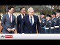 War in Ukraine: PM holds news conference with Trudeau and Rutte