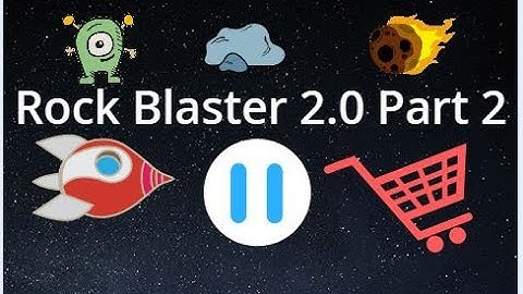 Scratch Tutorial | Rock Blaster 2.0 | Part 2 | scratch how to make a space shooting game with shop