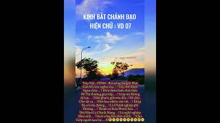 Kinh Bát Chánh Đạo Hiện Chữ VD: 07