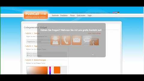 Video Anleitung - Erstellen einen PushCall Widget für STRATO Webshops