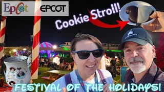 Epcot Festival of the Holidays Cookie Stroll!! 5 Cookies & Finisher Prize!!
