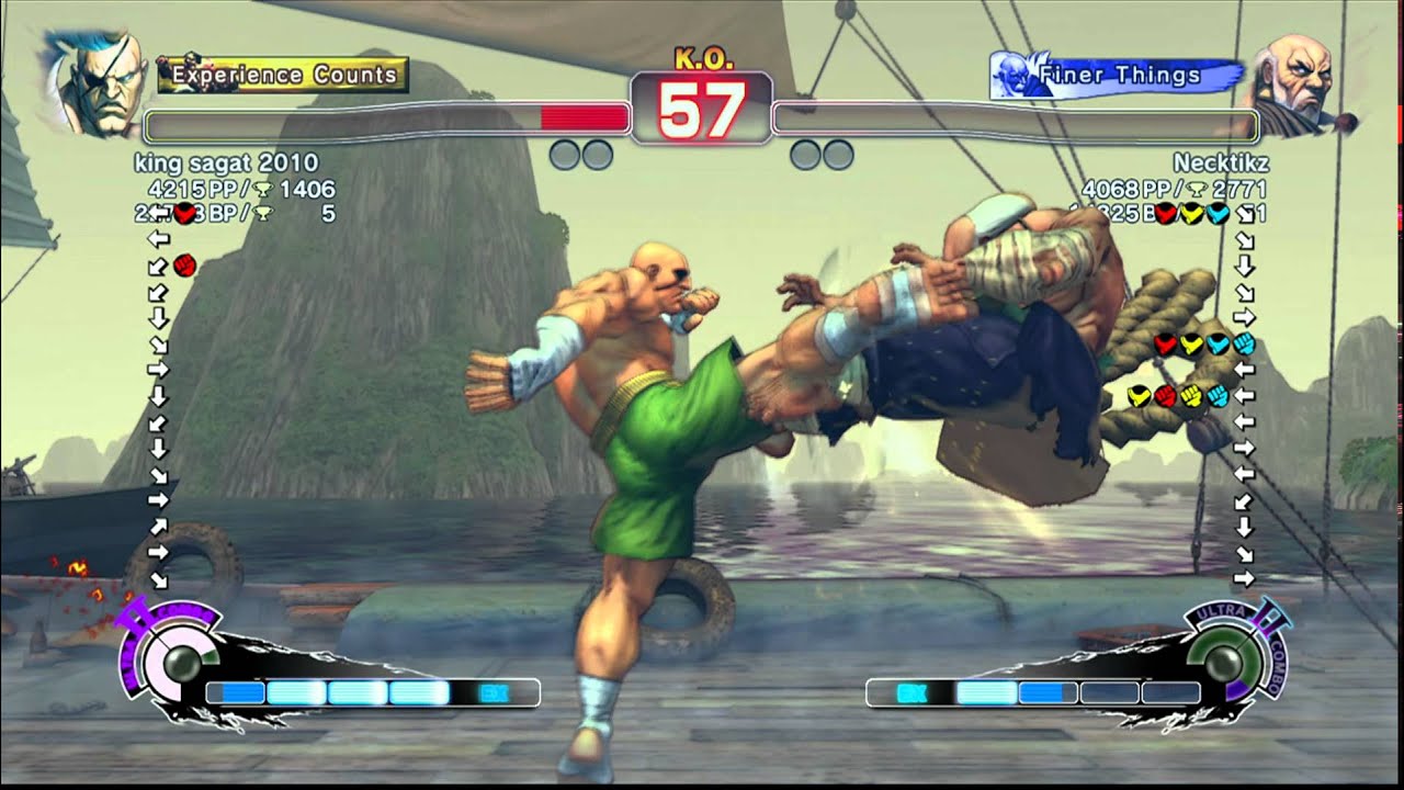 SSFIVAE~ Gouken (Necktikz) vs.  Sagat (king sagat 2010) HD