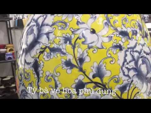 Video Lục bình tỳ bà, lục bình đẹp và đẳng cấp - Gốm Hoàng... - youtube