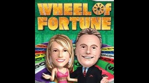 Nintendo Wii Wheel of Fortune ORIGINAL RUN Game #2