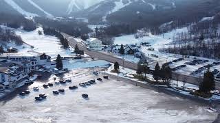 Killington Vermont Arial Footage