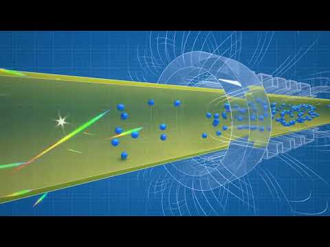 Antimatter embraces Earth, falling downward like normal matter