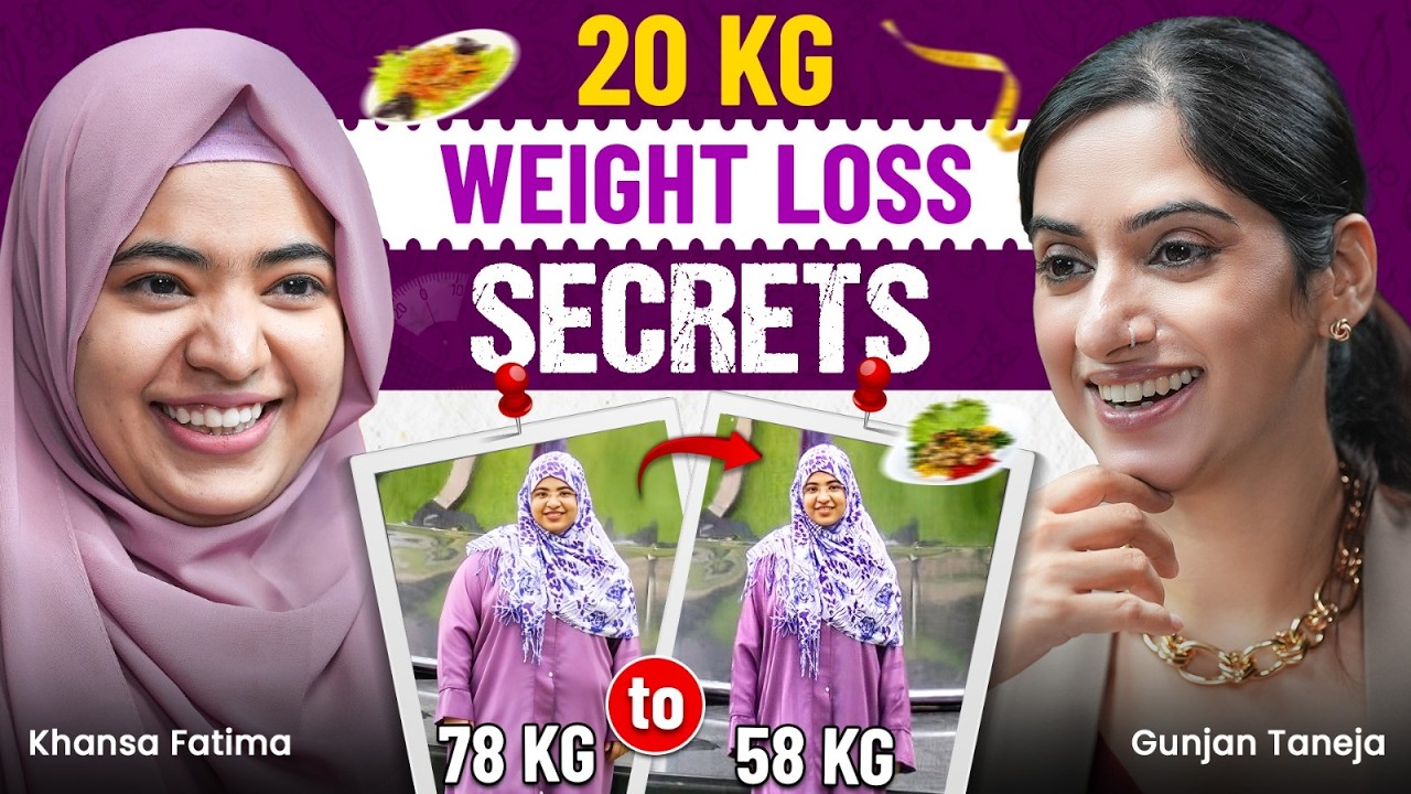 Reversed Thyroid and Lost 20 Kg | My Weight Loss Journey With I’MWOW by GunjanShouts
