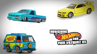 10° Noticiero Hot Wheels: Mystery Machine ID Series, Team Transport Nismo y Nissan Pick Up
