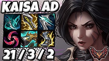 Kaisa vs Ezreal ADC [ NS Ghost ] Patch 12.10 Korea Grandmaster ✅