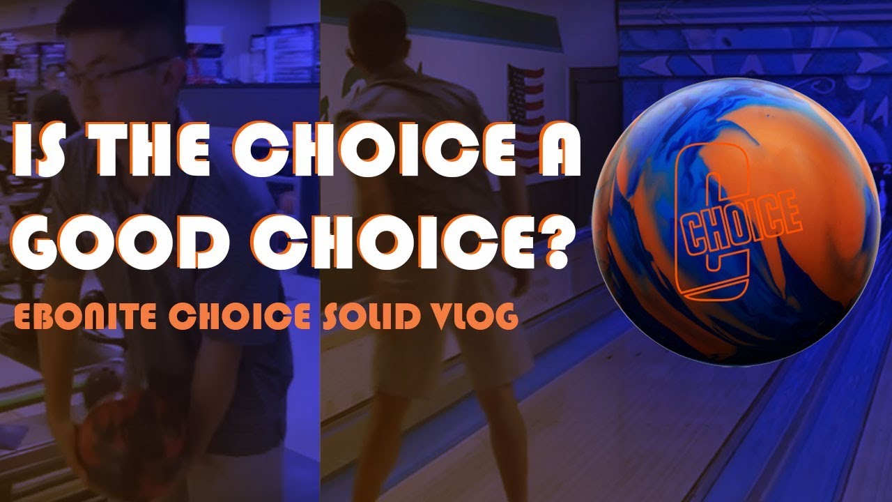 Ebonite Choice Solid Bowling Ball Review w/ Wesley Low
