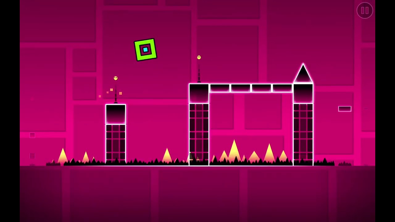 Geometry Dash – Back on Track 100% (All 3 Coins)