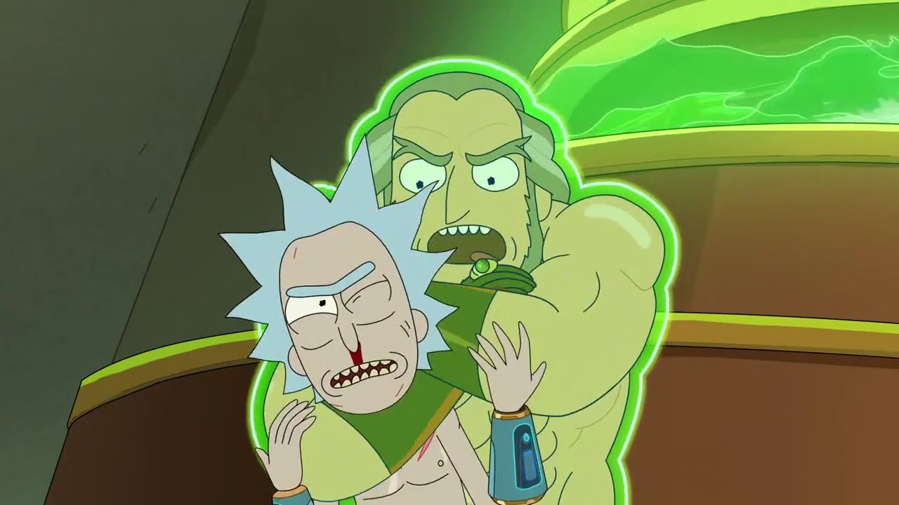 Rick and Morty Season 6 Episode 7 - Rick vs Story Lord Fight Scene | LastDynamite2.0