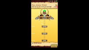 TEMPLE RUN 2 JUNGLE FALL NEW GLOBAL CHALLENGE FALL JUNGLE SPRINT NO SAVE ME